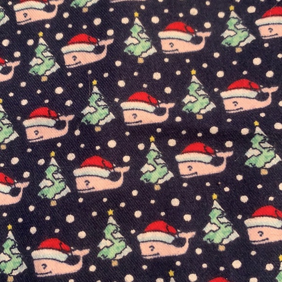 EUC Vineyard Vines Santa Whales Christmas Pajama Pants XXS. (0-2) - Picture 6 of 6